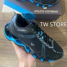 2024Pro X Men's Casual Comfortable Tractor-Shaped Sneakers Immediate Shipping 24 - 皇家深藍 - 查看 3