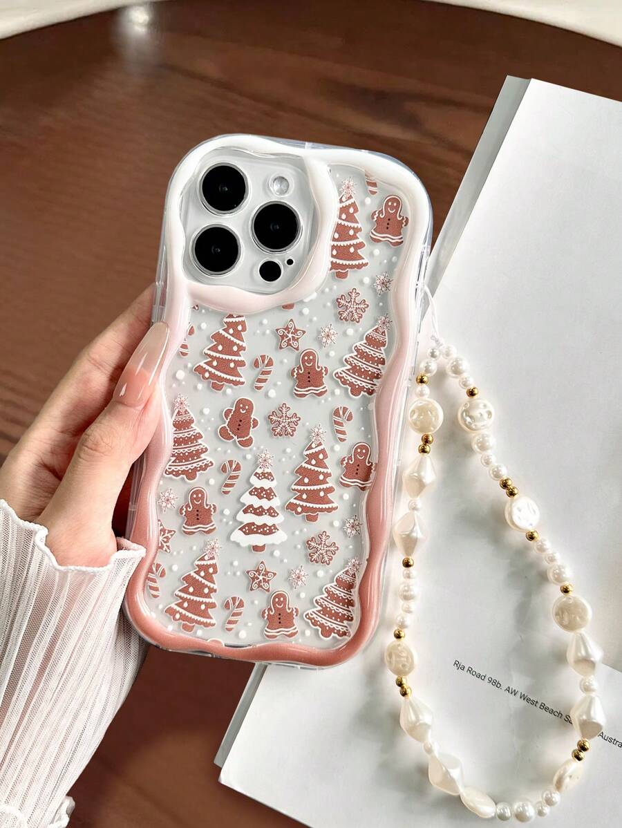 Ốp lưng điện thoại dày dặn, tối giản, chống sốc, họa tiết kem Giáng sinh, được vẽ bằng dây xích, tương thích với iPhone 16 XR/7/8, 15 Pro Max/12 Pro Max/13 Pro Max/14 Pro Max, 13 14 11 12P14 Women P11 Soft Shell P12 Anti-Fall XS.XR/78P.78GES2, áp dụng cho A134G A22 A21S A514G A52 S22 Ultra A335G, A34 A35, tương thích với Redmi 10, Redmi Note 11 4G, Redmi 11 Lite A53 TPU A14/A23/S23 Ultra S24 A14 A15 S23 A73 A55 A54, tương thích với các loại ốp điện thoại Redmi. Phiên bản quốc tế, không phải phiên bản nội địa. - Nhiều màu - Xem 1