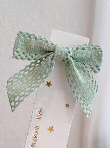 1 件镂空蝴蝶结发夹，可爱侧刘海发夹，新款甜美鳄鱼发夹，学生女孩发饰 - 彩色 - 查看 14