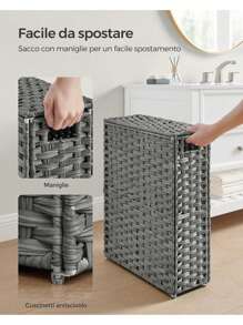 SONGMICS Laundry Baskets - Xám - Xem 3