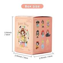 Miniso Disney Princess Fairytale Town Random Blind Box Surprise, Decorative Figurine Gift (1pc) - Pink - View 12