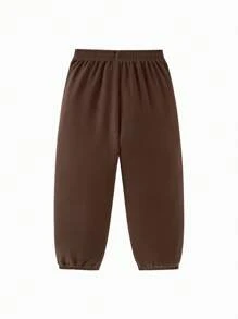 mini bala Boys' And Girls' Comfortable Warm Pants 2024 Winter New Collection