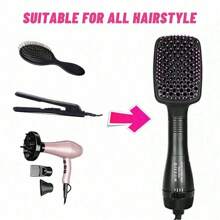 2-In-1 Hair Dryer Brush Multifunctional Negative Ion Hairdressing Tool Electric Hair Dryer Comb Gifts For Women Mother's Day Gift