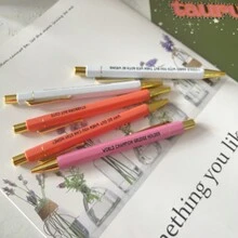 12 Pcs/Set Zodiac Sign Ballpoint Pen Set, Unique Pressing Design, Black Ink, Interesting Paper Card Pens, Suitable For Creative Writing, Art Expression And Daily Use, Gift For Friends