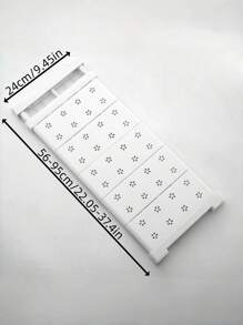 1 szt. regał do przechowywania bez perforacji w szafce, regał do przechowywania o regulowanej długości, organizer do garderoby, wysuwana ścianka działowa do przechowywania, ścianka działowa do kuchni, półki warstwowe do szafek w akademiku, półki łazienkowe, ścianka działowa do szafki na buty, wystrój pokoju, dekoracje, dekoracje, wystrój, przechowywanie, organizer, spodnie do sukienki, buty, dżinsy, buty, spódnica, sypialnia, organizer, organizer, przechowywanie w domu, biały T-shirt damski, czarne spodnie damskie, damskie ubrania zimowe, sukienka, ubrania zimowe dla pań, eleganckie sukienki damskie, biała koszula damska, długi rękaw, biały kombinezon dla kobiet, sukienki wiosenne dla kobiet, wiosenne stroje dla kobiet, wiosna, ubrania wiosenne, minimalistyczny, letnie bluzki