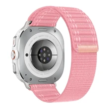 Correa de nailon compatible con Samsung Galaxy Watch Ultra de 47 mm, brazalete de bucle deportivo sin espacios compatible con SAMSUNG ULTRA Galaxy Ultra, ajuste rápido para Galaxy Watch 8/8 Classic - Para reloj 7 Ultra 47mm - Ver 18