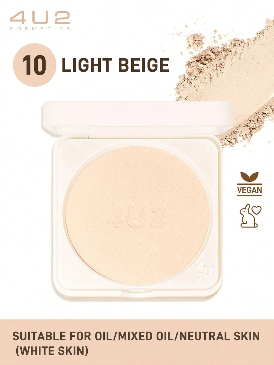 4U2 SKIN Pro Skin Powder 粉饼#10 浅米色 - #10 LIGHT BEIGE - 查看 1