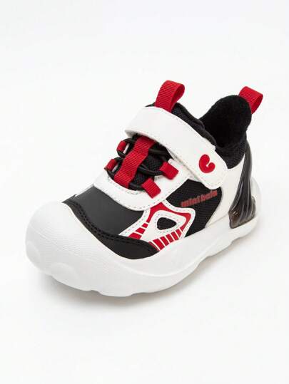 mini bala Boys' And Girls' Infant Comfortable Thermal Lined Warm Walking Shoes