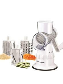 Cheese Grater Vegetable Slicer Vegetable Cutter Manual 4 In 1 Multipurpose Kitchen Rotating Crank Multifunctional - Nhiều màu - Xem 3