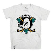 Ducks CWB Hockey T-Shirt Duck Mask Shirt Blouse Unisex Men Women 100% Cotton Top Premium Streetwear New Release Fast Shipping Various Colors!! Plus Size - trắng - Xem 2
