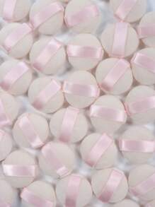 5/10/20/30/50个装迷你圆形粉扑，采用超柔软天鹅绒材质，专为定型、眼部及眼角设计，适合所有肤质。可用于化妆、家居装饰、梳妆台、旅行、卧室等场合。也可用于化妆配件、美妆蛋、粉扑、化妆海绵等。此外，它也是圣诞礼物、化妆工具、礼品、女士礼物、圣诞礼物、赠品、旅行必备品等。 - 彩色 - 查看 10