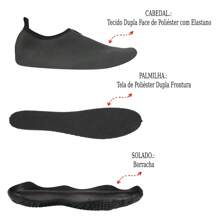 Quick-Drying Aqua Shoes For Fishing And Water Activities - 黑色 - 查看 5