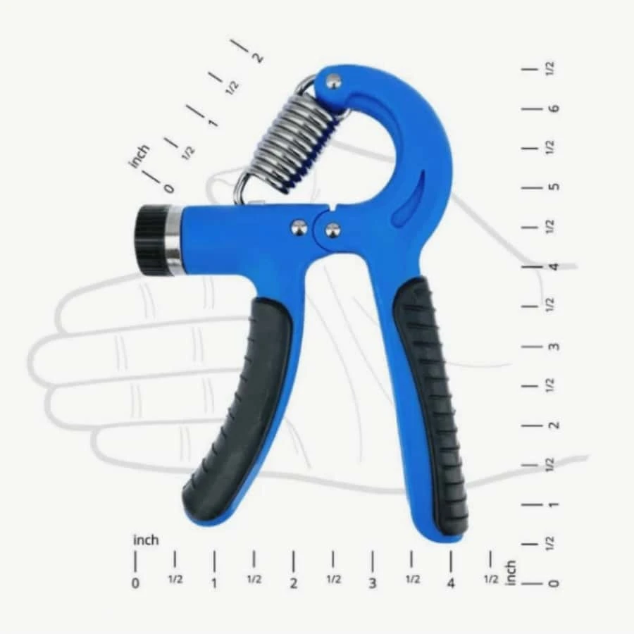 Ejercitador De Mano Ajustable 10-100 Kg - Para Agarre Y Dedos