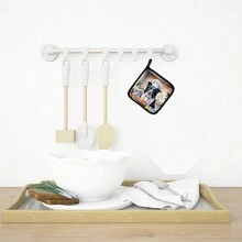 Caroline's Treasures Border Collie The Chef Pair Of Pot Holders - 邊境牧羊犬 6212 - 查看 7