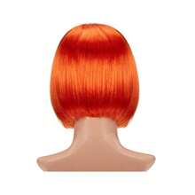 Perucă sintetică pentru studenți, culoare BOB0, perucă cu cap bob scurt, multicoloră, pentru costum de rol, perucă de petrecere zilnică, potrivită pentru femei și fete, consumabile de petrecere, îmbrăcată, perucă scurtă pentru studenți, en-gros din fabrică - Multicolor - Vizualizare 16