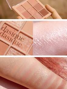 Dasique Eyeshadow Palette #05 Sunset Muhly, Eyeshadow Palette, Vegan, Korean Makeup, Cruelty-Free, 9 Blendable Shades In Matte & Shimmer Finishes, Comes With Elegant Korean Cosmetics Gift - #05 Sunset Muhly - View 5