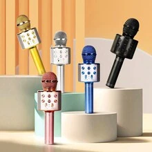 New Rechargeable Wireless Controlled Smart Karaoke Speaker With Music, Amplifier, And Mic For Family Gatherings,Microphone,Karaoke,Mic