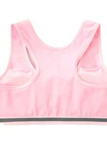 KIT 3 Youth Bra Top With Cups/Cotton TOP 8-14 Years - Nhiều màu - Xem 4