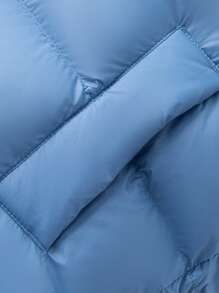 mini bala Heat-Retaining Cold-Proof Down Jacket For Boys, Girls, And Families Winter Collection - Blue - View 8