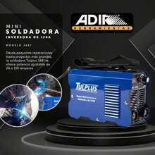 Adir Soldadora Inversora Mini 120a 3481 - Azul - Ver 1