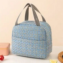 1 Peça Bolsa Térmica Minimalista para Almoço, Sacola Térmica Portátil para Transportar Alimentos, Para Estudantes