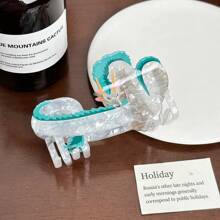 Versatile Small Animal Claw Hair Clip, Cartoon Hair Claw, Hair Accessory, Ponytail Holder, Cute Animal Hair Clips, Versatile Half-Bun Hair Claw Hairpin Hair Jaw Clip Hair Clamps Hair Clutch Hair Catcher Clip