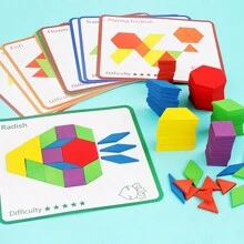 Wszechstronna kreatywna deska do paznokci Puzzle dla przedszkolaków Geometria dopasowująca deska Narzędzie do nauczania wczesnego dzieciństwa