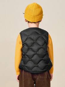 mini bala Reversible Three-Proof Light Down Jacket For Children New Winter Collection - Black - View 2