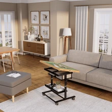 1500 Piece Jigsaw Puzzle Table With Legs,Jigsaw Puzzle Board Portable With 4 Drawers And Cover,35"X26"Adjustable Puzzle Tables For Adults,Gift For Mom - 黑色 - 查看 7
