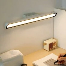 1pc LED Desk Lamp, 3 Light Modes, Dimmable, Touch Control, Magnetic Installation, Flicker-Free Eye Protection, 88° Adjustable Angle, 42cm/32cm Length, Suitable For Desk, Study, Office Lighting, Night Light