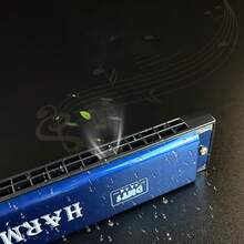 玩具口琴24孔金属铜芯双排儿童启蒙益智玩具24孔口琴 - 彩色 - 查看 5