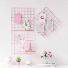 1 件/2 件 - 网格壁挂、金属相框、房间、宿舍和办公室展示架、情人节、情人节装饰、情人节礼物 - 彩色 - 查看 7