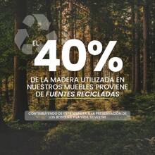 FM FURNITURE Arial Kitchen Island In Melamine With A Door And Open Storage Black/Natural Oak - Multicolor + Melamine + Particle Board as Pic - View 10