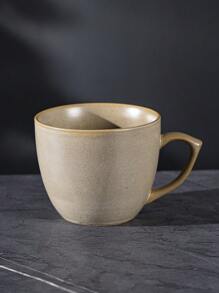 1pc Marbling Latte Art Coffee Cup, Style Ceramic Mug, Suitable For Home And Office Use, Easy To Clean, Ideal For Holiday Gifts To Classmates And Colleagues Back To School