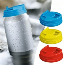 Reusable Drink Can Lids, Leak-Proof Beverage Can Covers, Soda Bottle Caps, Bottle Stoppers With Flip Lids, Kitchen Gadgets, Kitchen Accessories - Multicolor - View 2