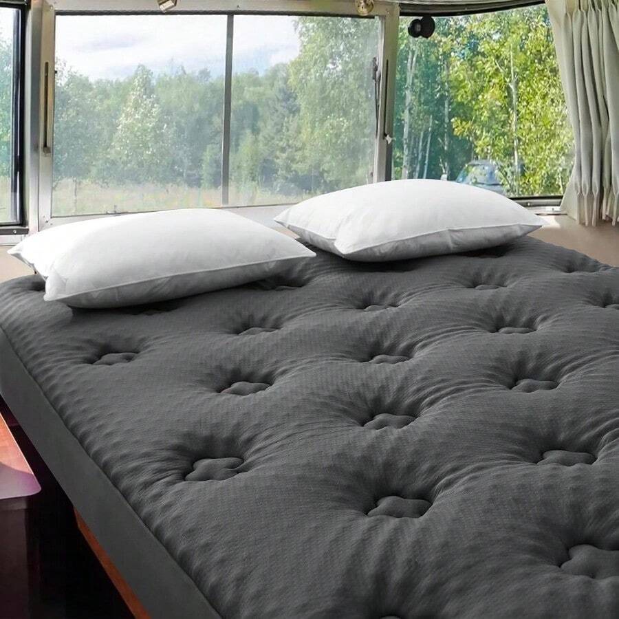 Memory Foam Mattress Topper Small Double Bed, Mattress Cover Pad With