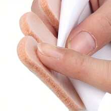 6-10 miếng lót giày hình chữ U dày cỡ bán phần, miếng lót nỉ thấm mồ hôi chống trượt cho giày cao gót, miếng lót giày hình chữ U ngăn ngừa vết chai - Nhiều màu - Xem 7
