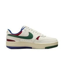 Nike Zapatillas casuales de caña baja Gamma Force para mujer, blanco/verde/azul, DX9176-102 - blanco verde - Ver 2