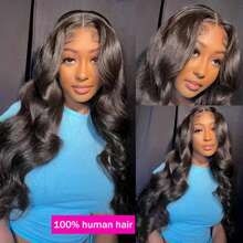 Human Hair Bundles Body Wave Bundles Human Hair 15A 100% Unprocessed Brazilian Virgin Hair Weave Bundles Human Hair Body Wave 1 Bundle Real Human Hair Extensions Natural Black 12-40inch - Natural Black - 查看 11