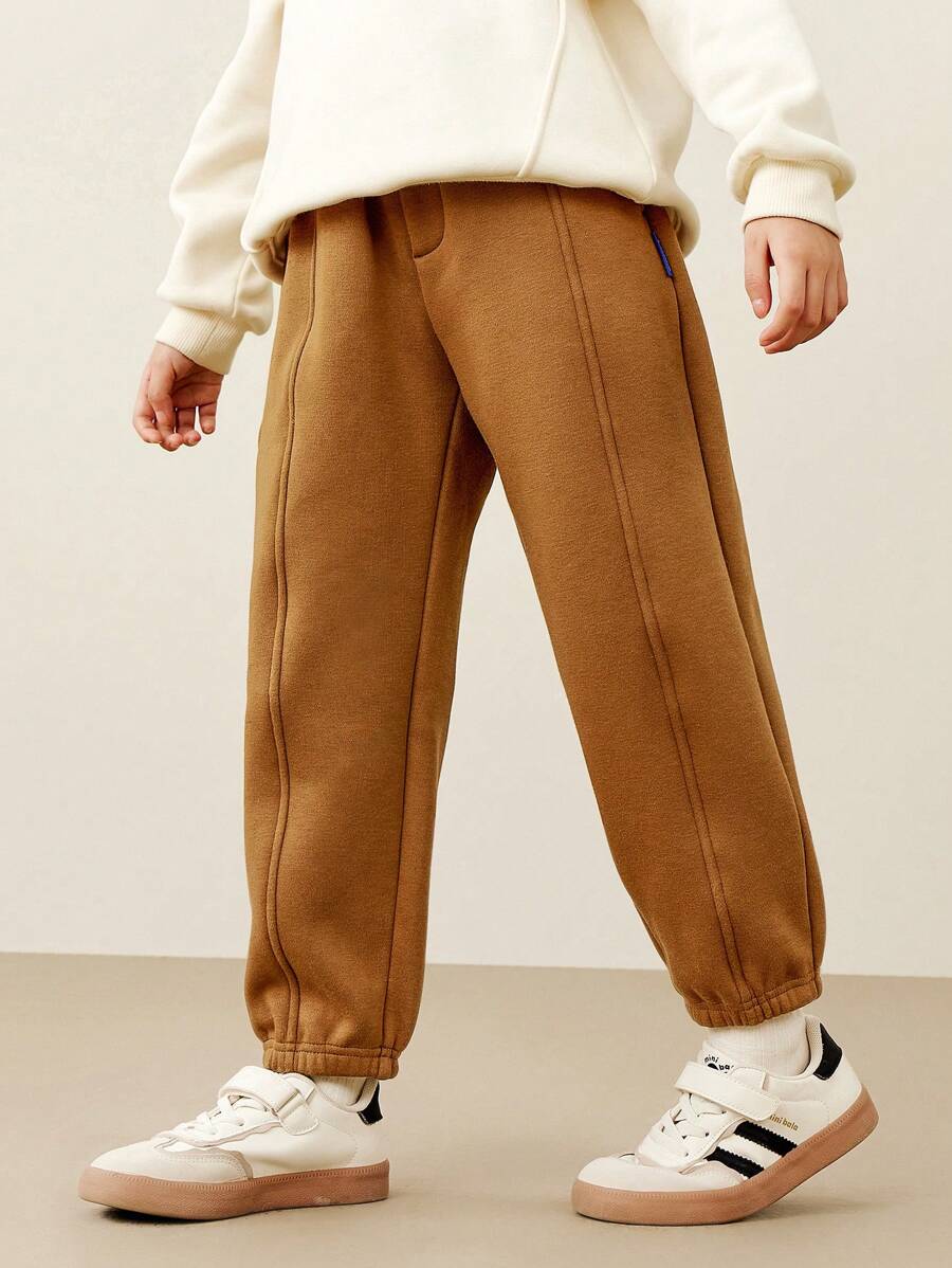 Pantaloni Neve Bambini Impermeabili - Con Imbottitura In Pile, Antivento, Tasche, Per Sci E Attività Invernali - Foto 7