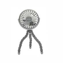 Clingo Gray Flexible Mini Fan For Stroller - 灰色 - 查看 1
