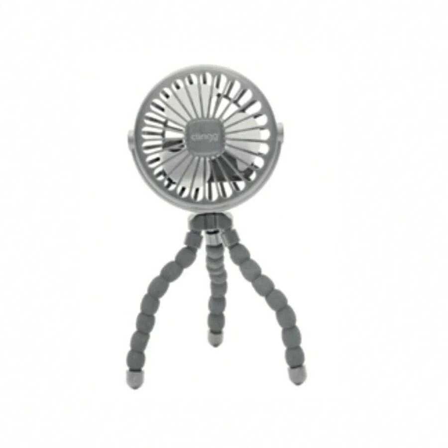 Clingo Gray Flexible Mini Fan For Stroller - 灰色 - 查看 1