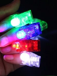 5/10/30 chiếc đèn ngón tay phát sáng, đạo cụ không khí tiệc Disco Ball Bar Rave, đèn vòng nhấp nháy cổ vũ buổi hòa nhạc, quà tặng nhỏ cho tiệc lễ hội đầy màu sắc - Nhiều màu - Xem 6