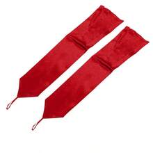 1pair Cosplay Gloves, Fingerless Long Satin Arm Sleeve For Wedding Party - Multicolor - View 14