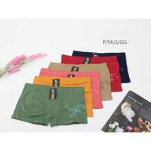 KIT 3/5/7 BOXER PANTIES (PANTS) HIGH RISING - Màu nâu  Mocha - Xem 2