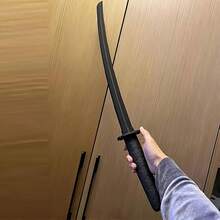 1 件高级时尚酷炫武士刀伸缩剑武器模型，狂欢节圣诞角色扮演照片道具，LARP 派对搞笑用品，舞台表演配件 - 彩色 - 查看 6