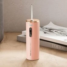 Kit profesional blanqueador con hilo dental eléctrico - Irrigadores bucales eléctricos para dientes y encías, irrigador oral resistente al agua para blanquear los dientes en casa y de viaje, incluye cepillo dental y accesorios - Fácil de usar, remoción efectiva de placa y suave con las encías - Multicolor - Ver 9