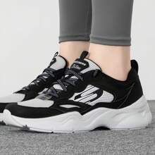 Skechers Seria DLITES Pantofi sport cu șireturi, care absorb șocuri, respirabili