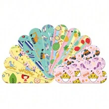 120 piezas de vendas ultra transpirables con diseños de dibujos animados adorables - Protección de heridas adorable para todas las edades - Diseños divertidos y surtidos, múltiples patrones y colores de empaque seleccionados al azar para el botiquín de emergencia