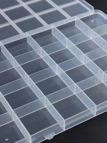Hộp đựng đồ trang trí móng tay bằng nhựa trong suốt, hộp đựng rỗng đựng đồ trang trí bằng nhựa, phòng, nhà, phòng ngủ, phòng tắm, nhà, phòng màu hồng, đồ trang trí phòng khách, đồ dùng du lịch, túi đựng quà, quà tặng cho mẹ, bố, nam giới, bạn bè, giáo viên, sinh nhật, đám cưới, bàn làm việc, kệ, phụ kiện, hộp quà tặng, quà tặng vui nhộn, lưu trữ - trong suốt - Xem 2